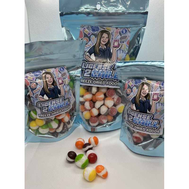 Freeze Dried Sour Rainbow Drops